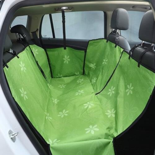Luxury Pet Car Seat Cover Rear Waterproof Back Seat Protector Blanket Mat Easy Cleaning For Puppies Dog Small Large Animal Goods