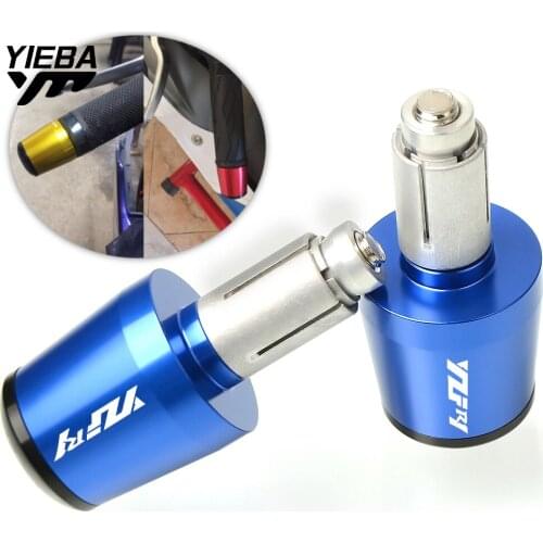 Handlebar grips handle bar ends For 2001 2002 2004 2005 2007 Yamaha YZF R1 YZF-R1 YZFR1 MOTORCYCLE Handlebar Gear Balanced Plugs