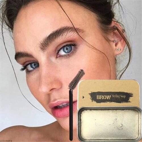 3D Makeup Balm Feathery Brows Styling Soap Kit Lasting Eyebrow Setting Gel Waterproof Eyebrow Tint Pomade Cosmetics For Women