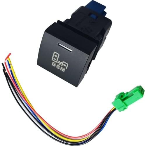 Car BSM Switch Buton For Toyota Camry 2018 For Avalon Rav4 2019 2020 Refitting Parts