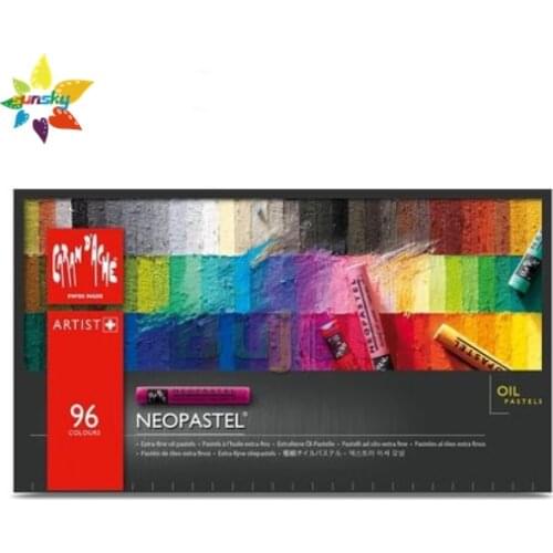 CARAN D'ACHE NEOPASTEL series 12/24/48/96 color Oil pastel painting brush graffiti crayon Artist professional art supplies