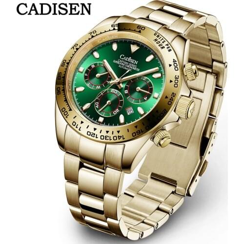 CADISEN Top Brand Men Sports Automatic Machinery Watch Luxury Men Waterproof WristWatch Fashion Casual Watch relogio masculino