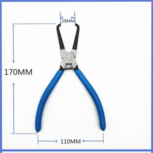 ShippingFuel filter calipers, gasoline pipe quick connector demolition tongs, the fuel pipe snaps, auto repair special tool