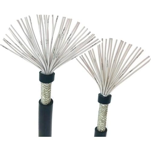 22AWG 20AWG 18AWG 30/24/16/20 cores Shielded cable 5meters pure copper RVVP shielded wire control cable UL2547 signal wire