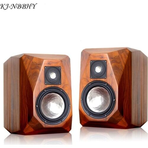 HIFI 6.5 Inch Magnesium Aluminum Sandwich Shake Plate Two-way Fever Hifi Bookshelf Box Speaker 87dB 20-150W