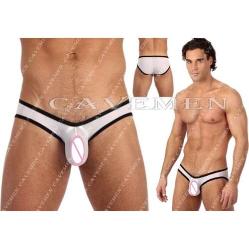 Bag type Collar * 2858 *sexy men lingerie T-Back Thong G-String T pants Brief Underwear free shipping