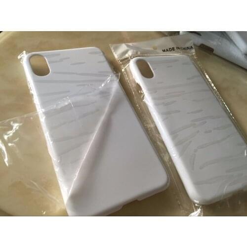 New Arrival for iphone XS MAX sublimation 3D case 3d blank cover for iphone XS MAX 3d white case GLOSSY MATTE 20pcs/Lot