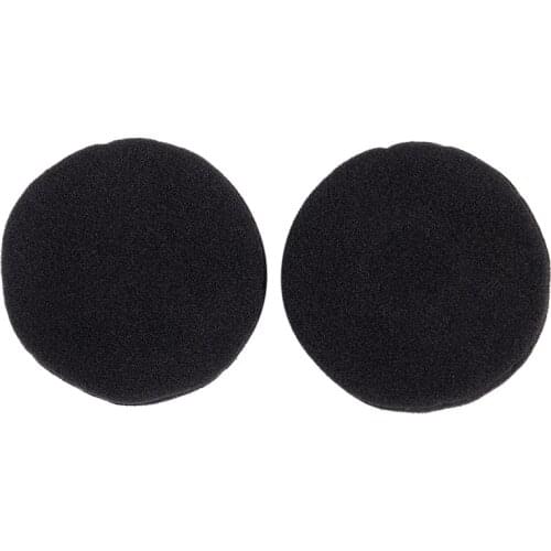 Foam Pad Ear Pad Cover for Headphone (Black, 50mm, Packet Of 2 Pcs)