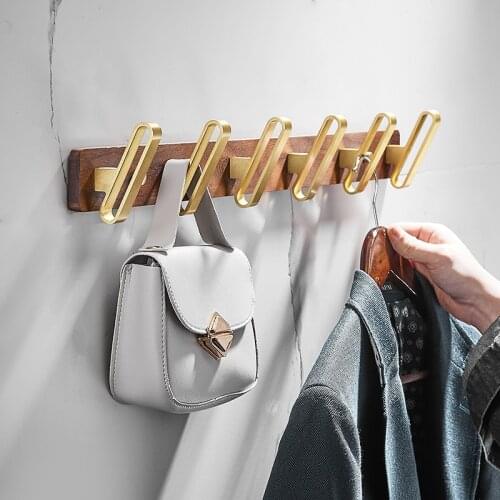 Creative Home Decor Coat Hook Organizer Double Hooks Hallway Bedroom Door Hat Clothes Rack Hanger Kitchen Toilet Wall Hook