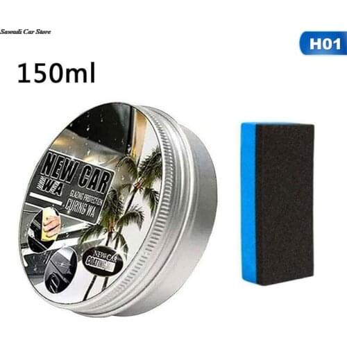 Universal Automotive Car Paint Coating Wax Car Paint Crystal Seal Glaze Paint Spray Coating Wax Car Scratch Repair 150ml Sponge