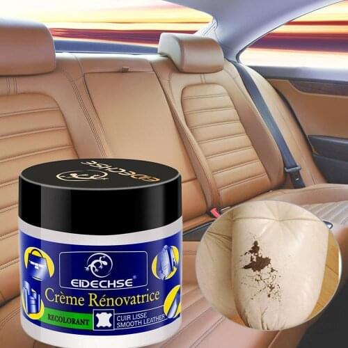 1pcs Multifunctional Leather Refurbishing Cleaner Repair Cream for Car Seat Sofa Color paste Renew Cleaning Kit Decontamination