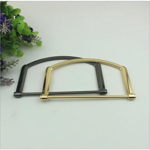 10 pieces/lot) Wholesale luggage hardware gold die-casting DIY handle bag handbag hardware accessories