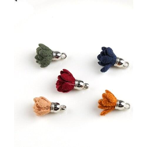 50pcs/lot Baby Girls Nylon Felt flower with metal charm Headband Vintage Hair Bows for Bebe Kids Children Hair Accessories