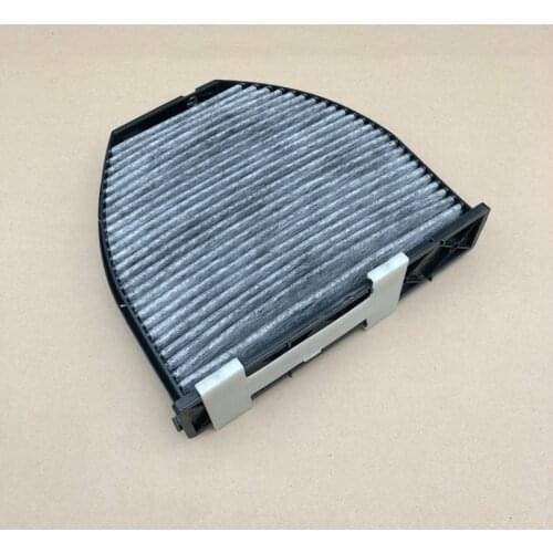 1Pcs Active Carbon Cabin Air Filter Suit For Mercedes Benz C180 C200 GLK300 260 E200 E260 E300 OEM NO A2128300318