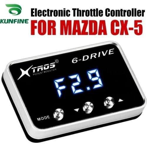 Car Electronic Throttle Controller Racing Accelerator Potent Booster For MAZDA CX-5 Tuning Parts Accessory