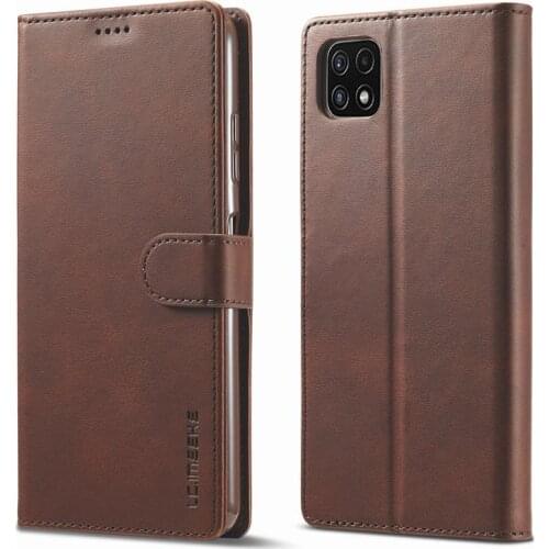 Phone Case For Samsung Galaxy A22 Cover Case Flip Leather Walelt Book Cover For Samsung A22 5G Magnetic Card Stand Cases