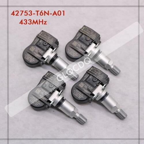 TPMS SENSOR FOR 2018 2019 2020 2021 2022 2023 ACURA RDX TIRE PRESSURE SENSOR TPMS 433MHz TIRE SENSOR 42753-T6N-A01 42753-TG7-A51