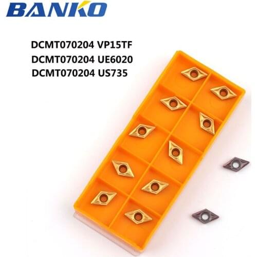 DCMT070204 VP15TF US735 UE6020 outer metal lathe tool lathe tool DCMT 070204 milling cutter