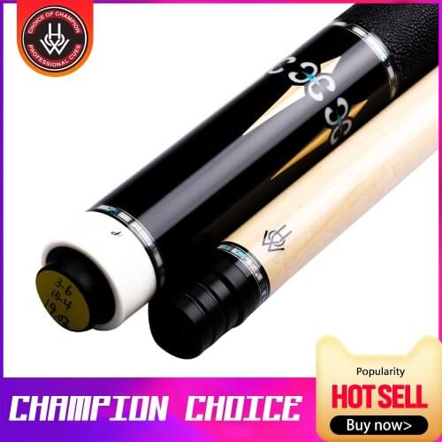 HOW H-295 Original Pool Cue Handmade Billiard Cue Genuine Black 8 Cue National Professional High Quality Kit Athlete Use China
