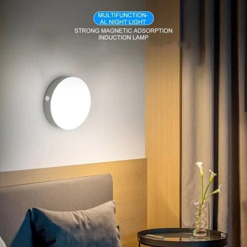Motion Sensor Night Light Human Induction LED Lamp Bedroom Bedside Table Lamp Bedroom Eye Protect Wall Lamp For Home Dropship