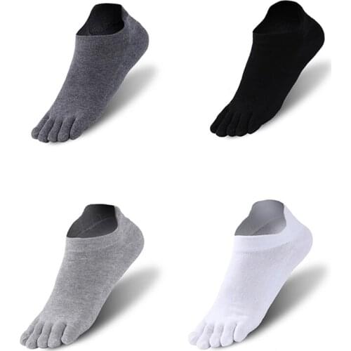 Orthopedic Compression Socks Mens Toe Socks Ultra Low Cut Liner with Gel Tab Breathable LL@17