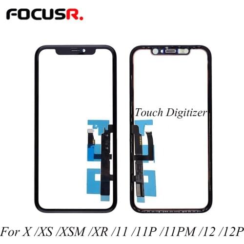 Original Touch Screen Digitizer for iPhone X XR XS XS Max 11Pro MAX 12 Pro LCD Screen Outer Glass With Touch Panel Repair Parts