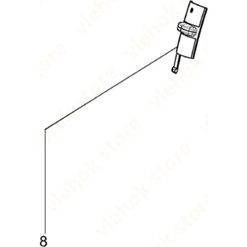 SWITCH SLIDE FOR METABO H16-500 H 16-500 343399570 Power Tool Accessories Electric tools part