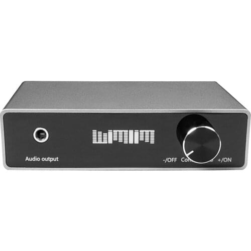 Portable DAC Audio Decoder HiFi Audio Player with Type-C Interface Tuning Knob Aluminum Alloy Shell Audio decoder