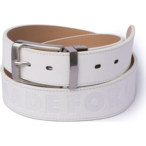 Golf Sports Leisure Belt Texture Alloy Buckle Leather Belt Length Can Be Cut Luxury Golf Accessories Free Shipping