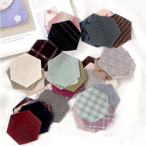 DIY Japan Little Cloth Group Yarn-dyed fabric,for Sewing Handmade Patchwork Quilting ,Grid Stripe Dot Random 50 Style/lot