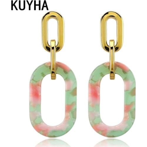 Geometric Stud Earring for Women Daily Wear Stud Earrings For Women Fashion Earrings Punk Jewelry Cool Girl Present