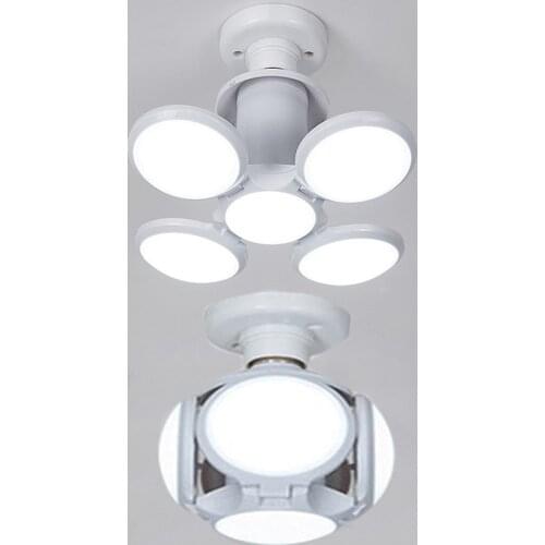 LED collapsible football lamp 40W highlight bulb lamp LED collapsible football UFO lamp E27 for living room bedroom balcony