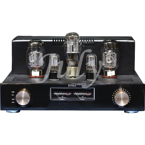 Veteran HIFI fever KT88 single-ended Class A high-power amplifier, Bluetooth 5.0, four-way audio source switching