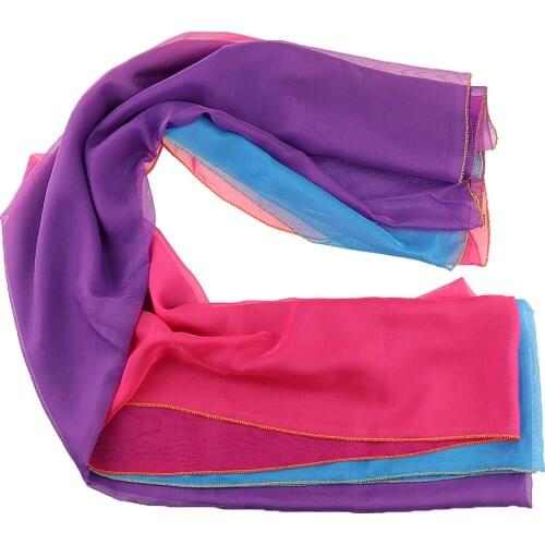 Ladys Fashion Belly Dance Scarf Waist Hip Scarf Multicolored -02