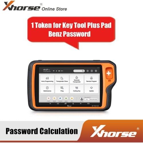 1 Token for Xhorse VVDI Key Tool Plus Pad B-ENZ Password Calculation
