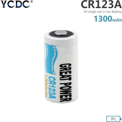 1 Piece New 3 V 750mAh CR2 LiMnO2 Primary Batteries CR15H270 CR15266 RLCR2-1 RLCR2 DLCR2 DLCR2B EL1CR2 CR15270 CR17355 Battery