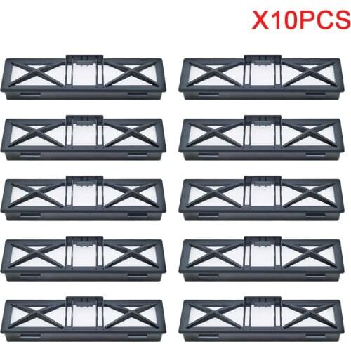 10pcs Portable Replacement Filters Side Brushes for Neato Botvac 70e 75 80 85 D75 D80 Vacuum Cleaner Parts