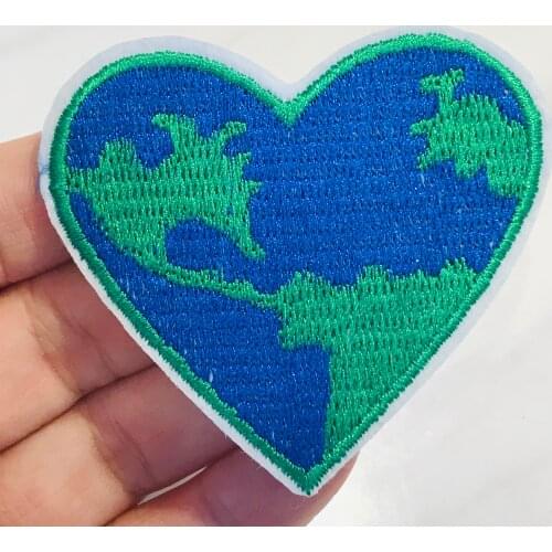 10PCS Wholesale Mix Cartoon Heart Icon Patches Iron On Applique Sewing Supplies For DIY Apparel Clothes Decor Embroidery