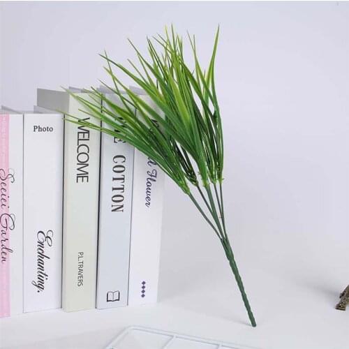3 Branches Artificial Plant Fake Plant Realistic Fake Leaves Stem Artificial Greenery Stem Home Decor