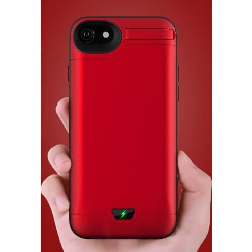 5000mAh Slim Ultra Thin Backup Power Bank Battery Case For iPhone SE2 SE 2020 Charging Case Battery Charger Case Cover