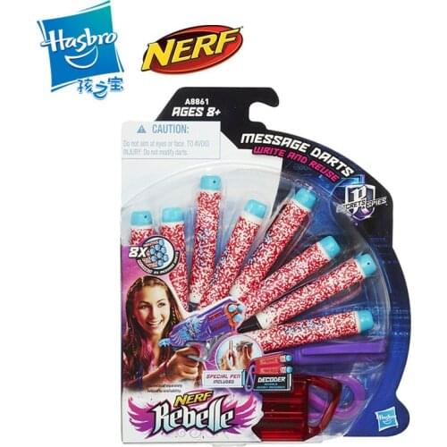 8 pen decoders Hasbro nerf rebelle mulan code launcher refill