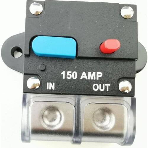 50A-300A Car Breaker Self-Recoverable Audio Fuse Holder Power Insurance Automatic Switch