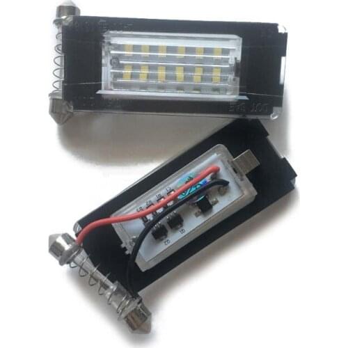 Car LED Number License Plate Lights for 2006-2014 2nd Gen Mini Cooper R56 R57