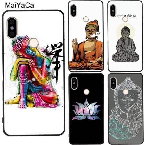 Let That Shit Go Buddha For Redmi Note 8 T 9 Pro 7 9S 9A 9C For Mi 10 Ultra Note 10 Lite Case For POCO X3 F2 Pro