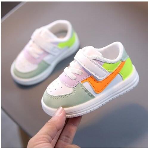 Baby Shoes Toddler Girls Boys Sports Shoes Leather Flats Kids Sneakers Fashion Casual Infant Soft Shoes