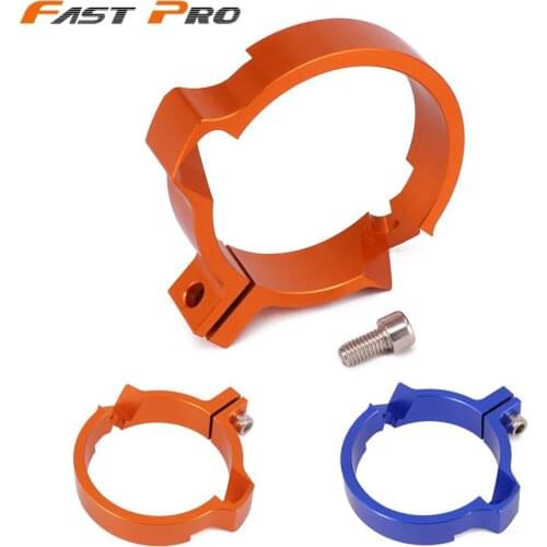 Engine Muffler Exhaust Pipe Clamp Adaptation Flange For KTM Husqvarna TC250 TE250 TE300 TX300 SX250 EXC250 EXC300 2017 2019