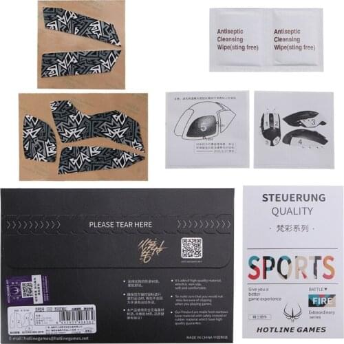 Hotline Games for logitech G502 Mouse Stickers Sweat Resistant Anti-slip Pad