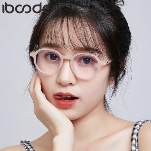 Iboode Polygon Anti Blue Light Blocking Glasses Frame Men Women Computer Gaming Goggle Eyeglasses Spectacle Unisex Eyewear New
