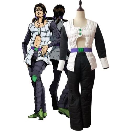 JoJos Bizarre Adventure Vento Aureo Golden Wind La Squadra Esecuzioni Hitman Team Illuso Outfit Anime Cosplay Costume A018
