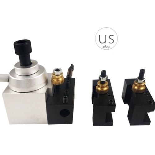 A Set Of Tool Multi-Function Knife Holder Tool Mini US Aluminum Quick Change Tool Holder Lathe Equipment Tools
